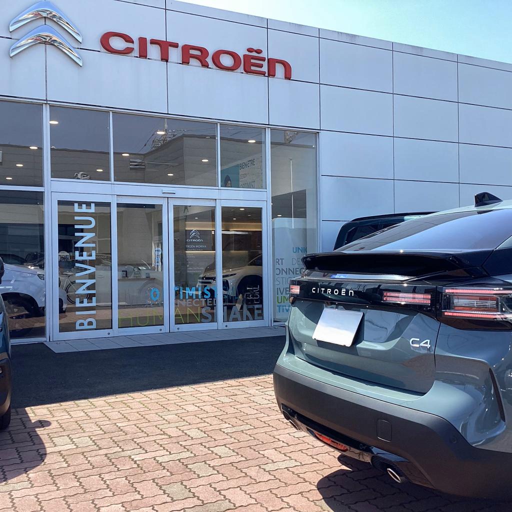 NEW C4ハイブリッド 試乗スタート